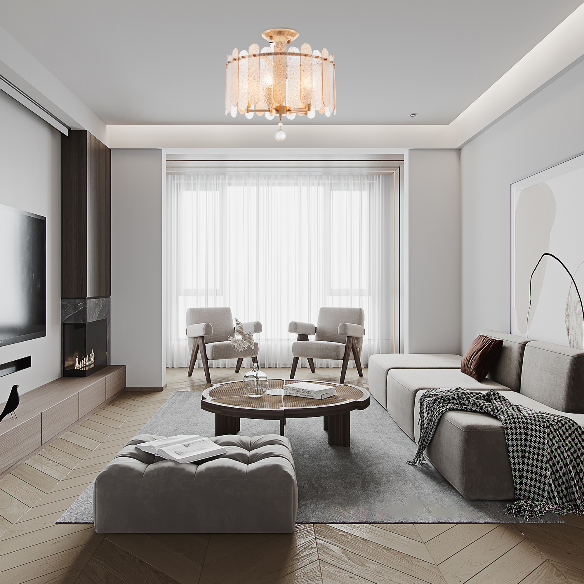 Люстра 373109/5/80/390 GD Arte Milano