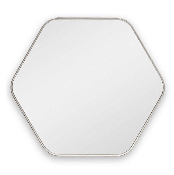 Hexagon M Silver Зеркало в тонкой раме Smal Art-Zerkalo SM155SL