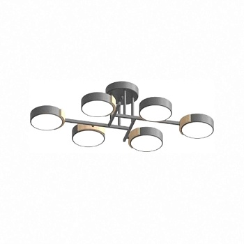 Накладная люстра LED4U L3211-830 GR