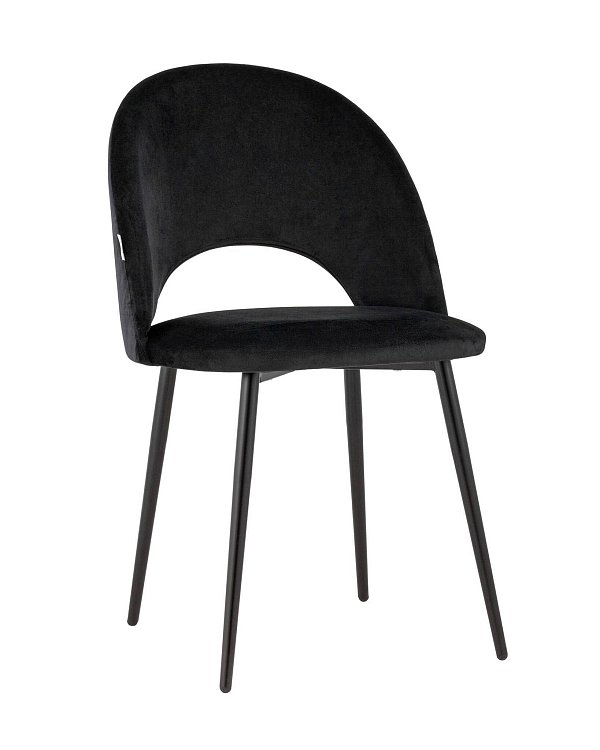 Стул Меган велюр черный Stool Group