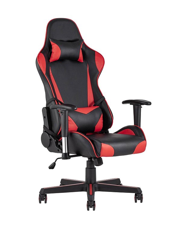 Кресло игровоеs Racer черно-красное TopChairs