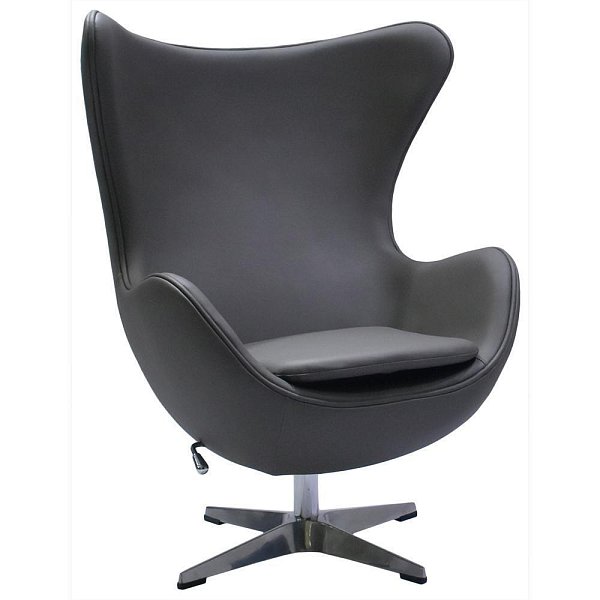Кресло EGG CHAIR серый Bradex Home FR 0567