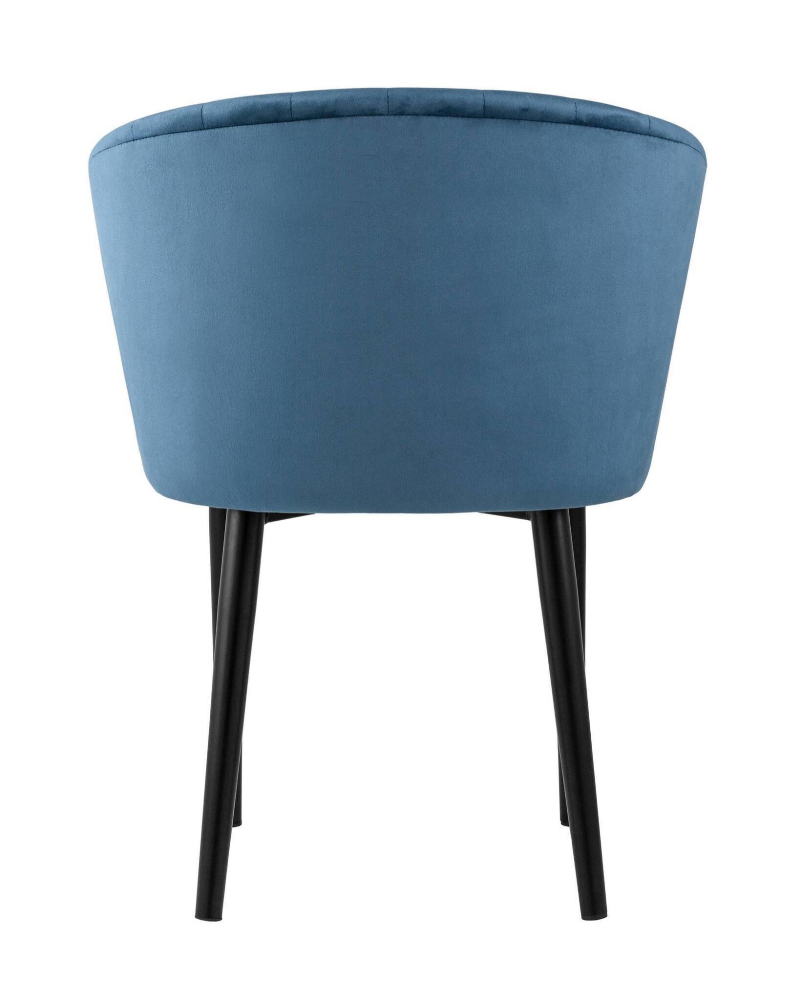 Стул с подлокотниками Нейтон велюр пыльно-синий Stool Group