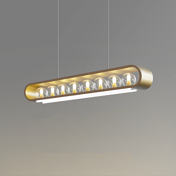 Подвесной светильник INGERLINE L99 Brass by ImperiumLoft