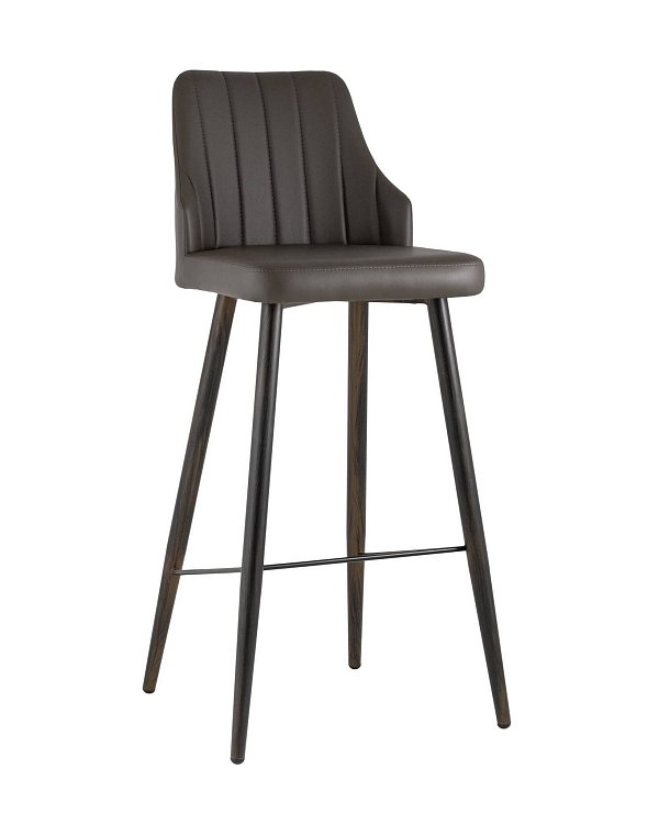 Стул барный Коналл экокожа таупе Stool Group