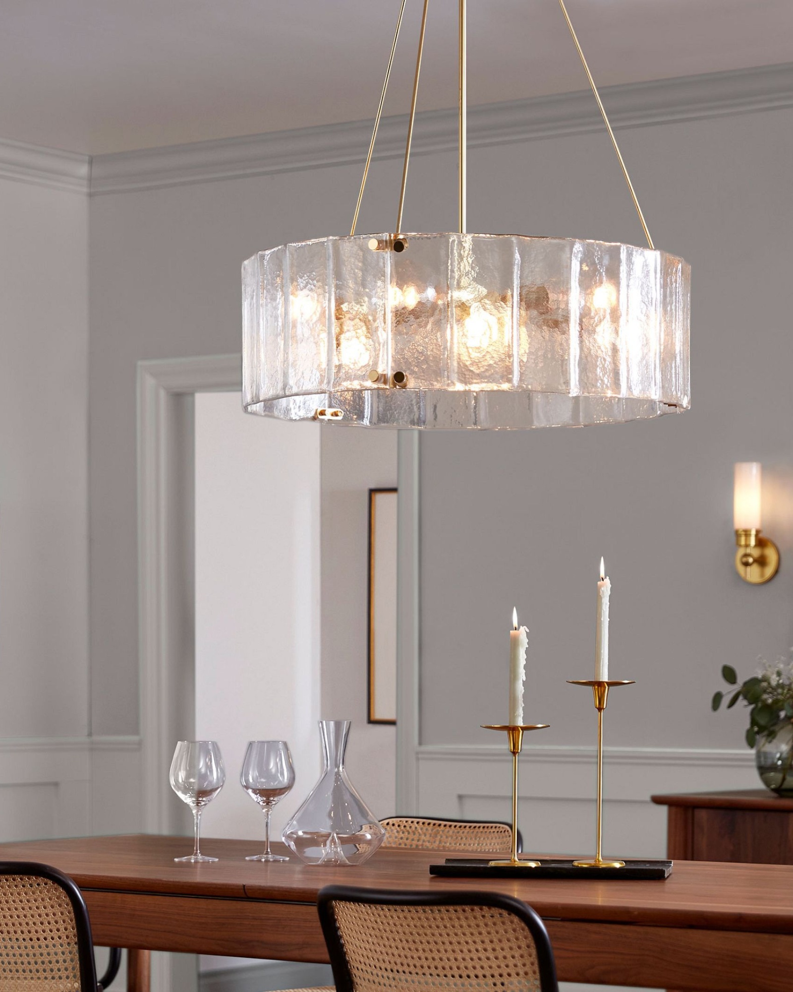 Круглая золотая люстра Норидж Louvre Home LHLCH101023SWL