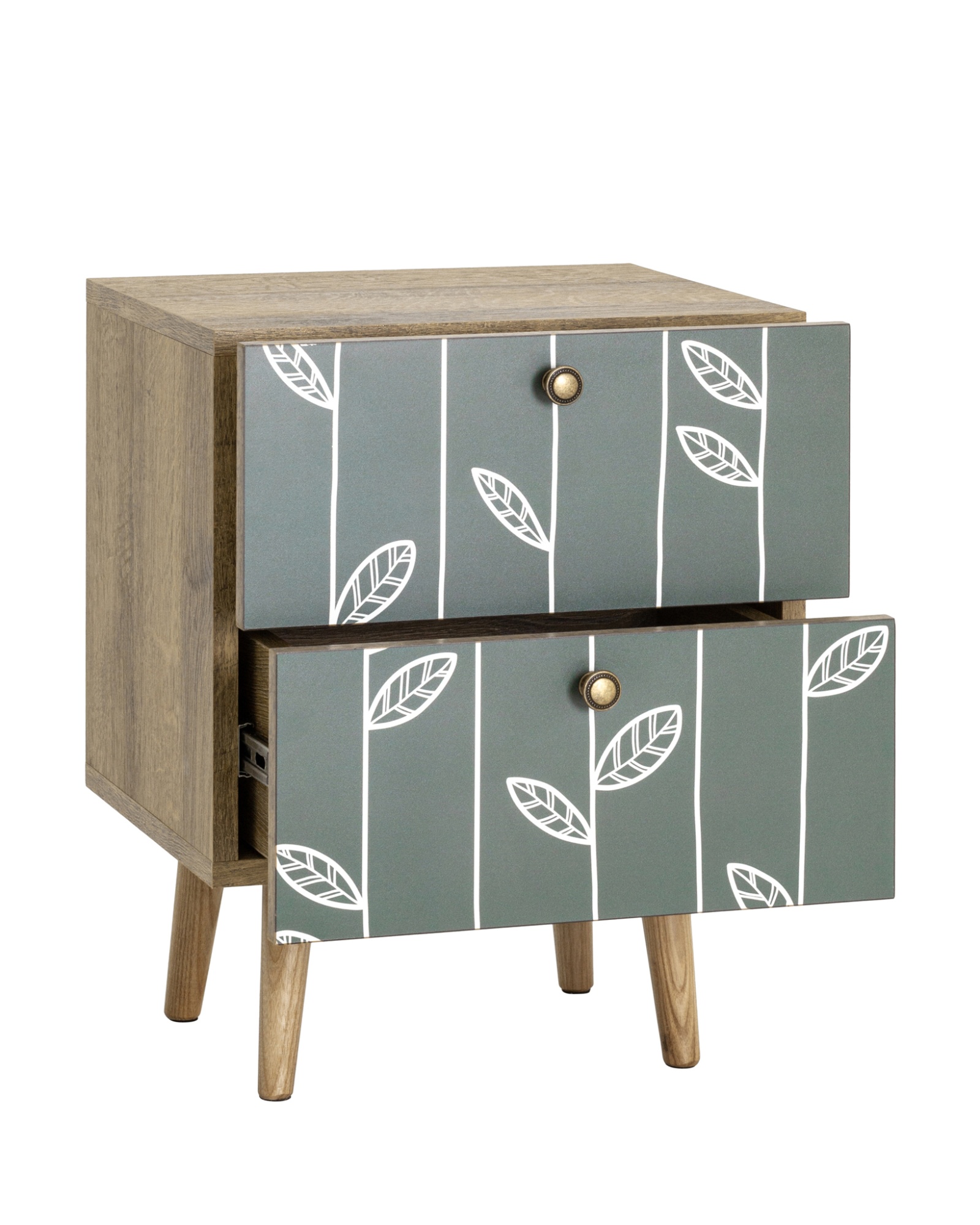 Тумбочка Berber с двумя ящиками 18 принт Stool Group