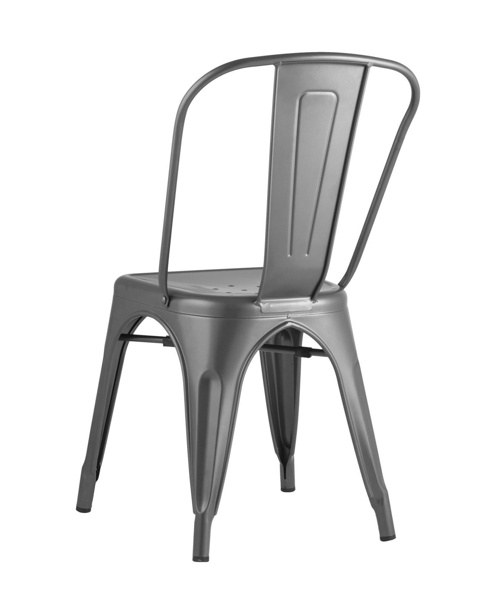 Стул TOLIX серебристый матовый Stool Group