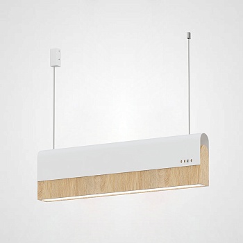 РЕЕЧНЫЙ ПОДВЕСНОЙ СВЕТИЛЬНИК BOOK 3 L60 White by ImperiumLoft