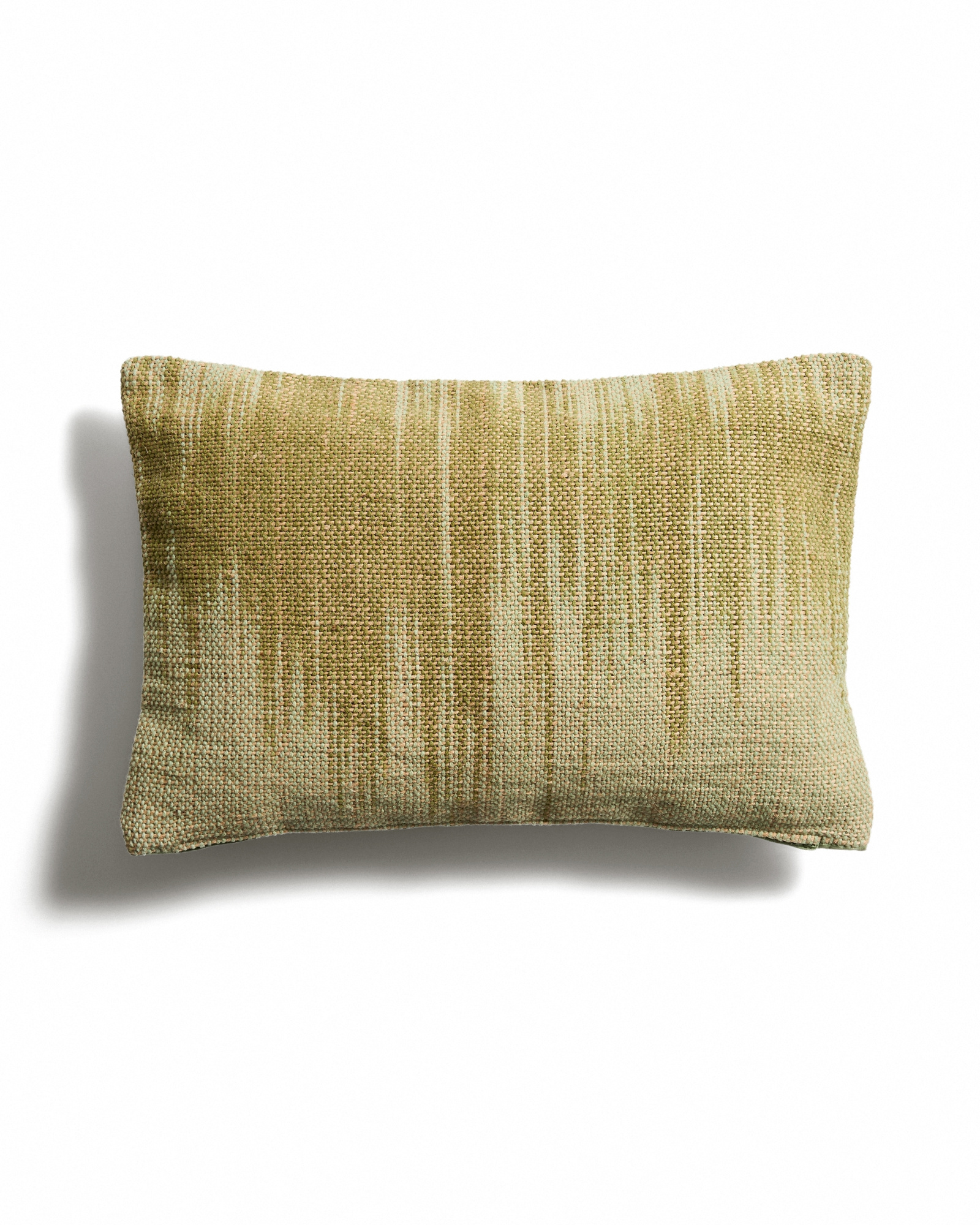 Чехол для подушки Liroda из джута с зеленым узором икат, 40 x 60 см La Forma 481453