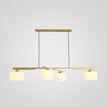 Подвесная рядная люстра RID Brass by ImperiumLoft