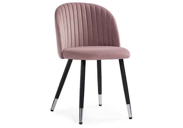 Стул Woodville Gabi light purple / black 15200
