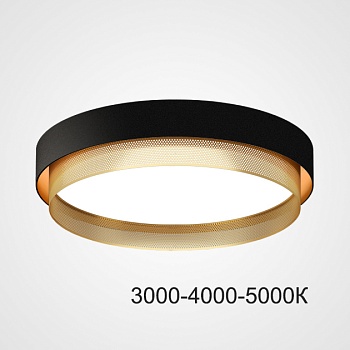 Потолочный светильник MALIA D45 Black Brass Трехцветный свет by ImperiumLoft