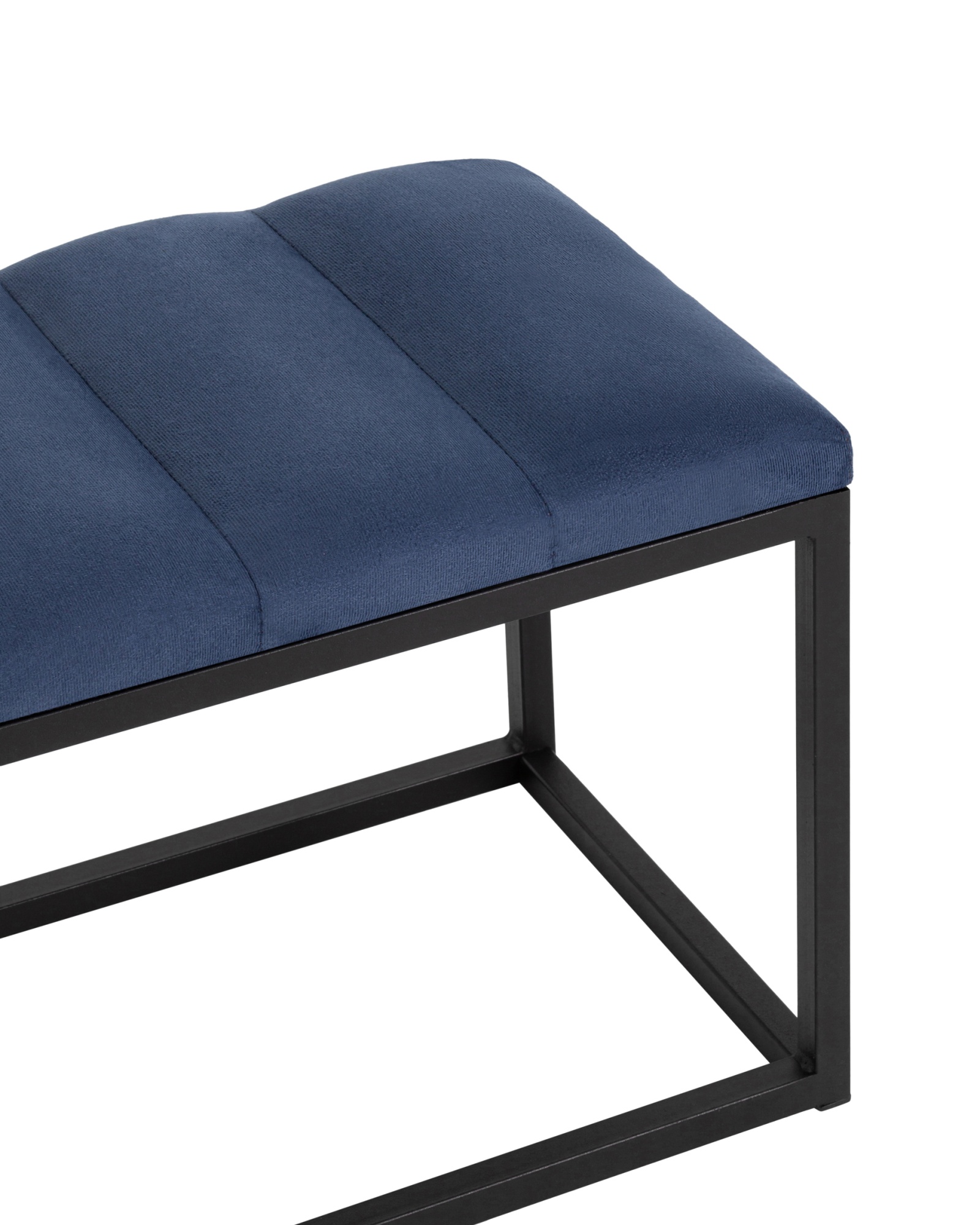 Банкетка Хостен велюр синий Stool Group