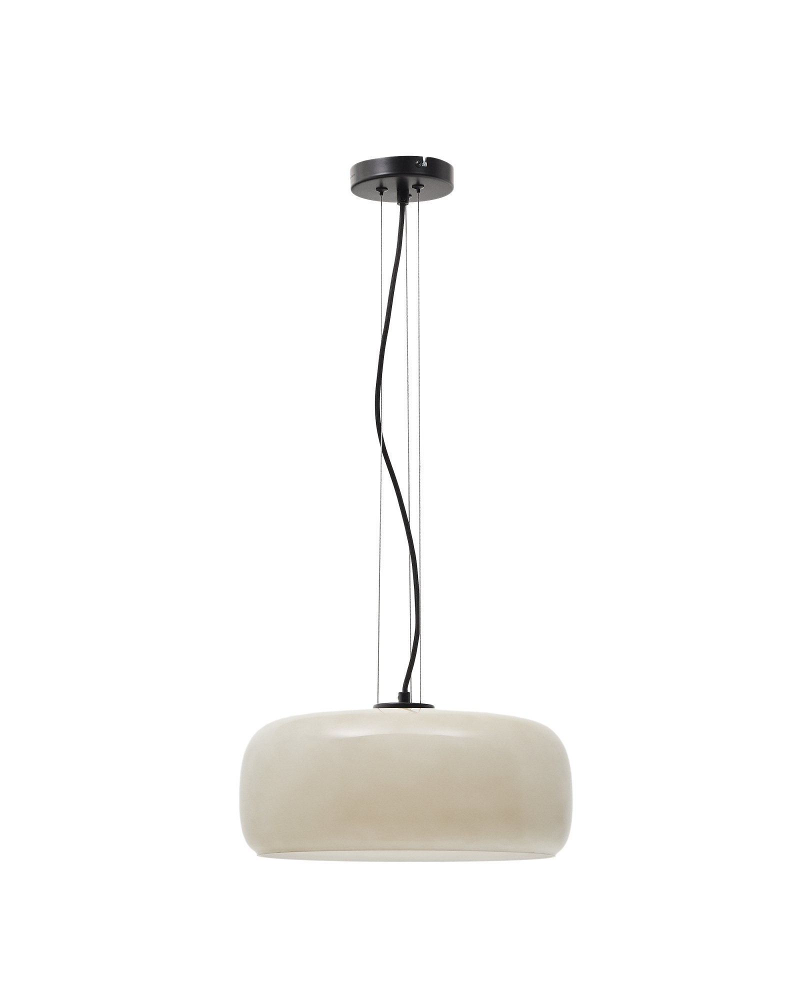 Reig Стеклянный подвесной светильник светло-серый Ø 38 см La Forma (ex Julia Grup)