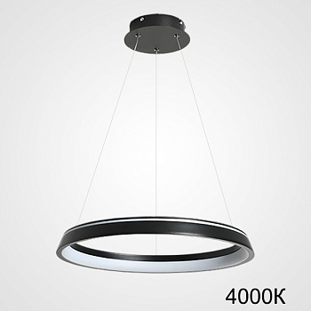 Подвесная люстра CHANETT D80 Black 4000К by ImperiumLoft