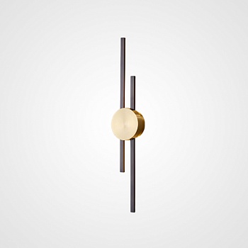 Настенный светильник GULL H64 Black by ImperiumLoft