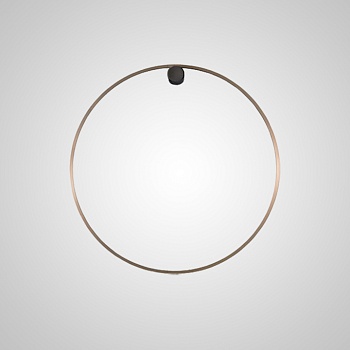 Настенный светильник WILD RING A D50 Brass by ImperiumLoft