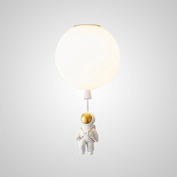 Потолочный светильник MERCURY B D30 White by ImperiumLoft