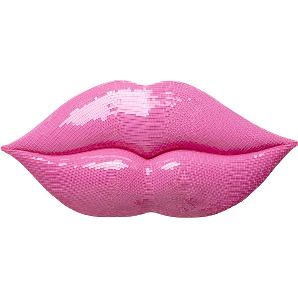 Объект декоративный Disco Lips Pink 59cm KARE 58371