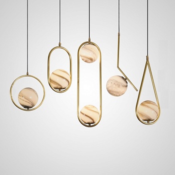 Подвесной светильник HOOP PLANET by ImperiumLoft