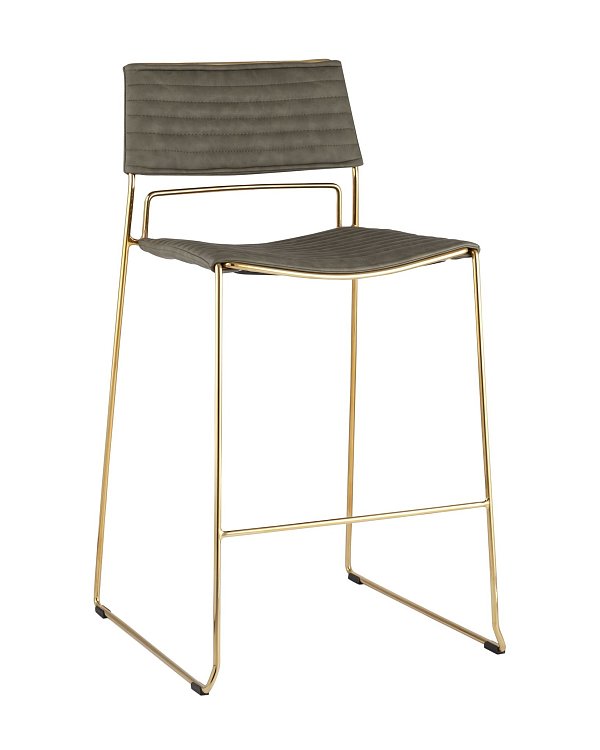 Стул Дэйзи полубарный зеленый Stool Group