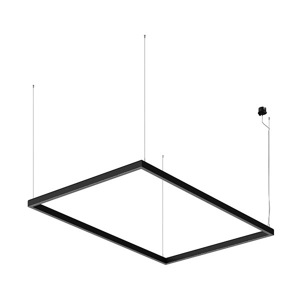 Подвесной светодиодный светильник Ledron SKYLINE Basic 1005х1500 Black 3000K