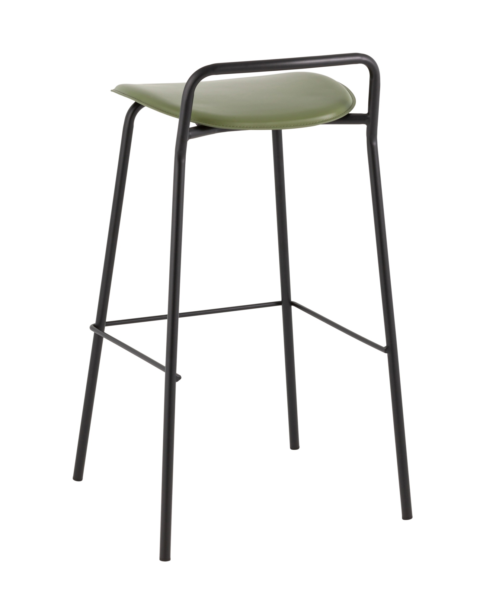 Стул барный Mantis экокожа зеленый Stool Group