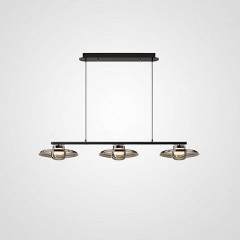 Реечный светильник RUBEN LONG L3 grey by ImperiumLoft