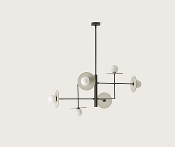 Подвесной светильник Miro 6L / керамические диски 1097/20 Aromas del Campo