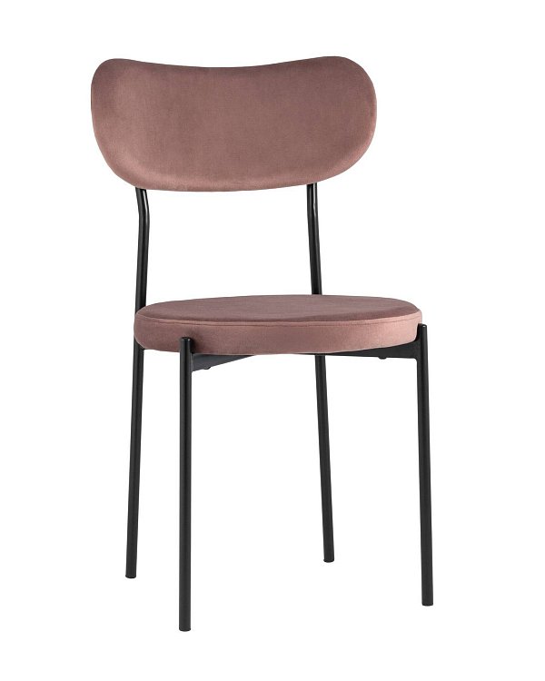 Стул Барбара велюр пыльно-розовый Stool Group