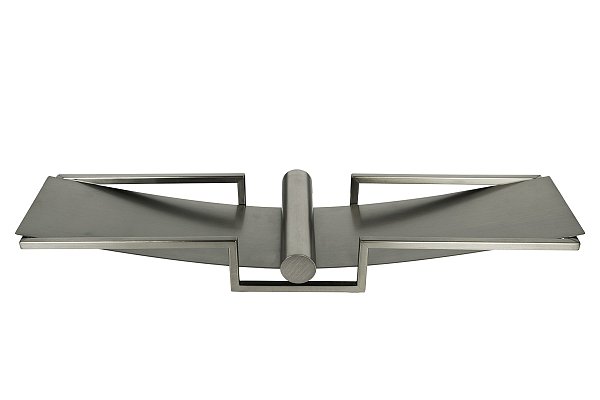 Декоративная ваза, цвет матовый никель 61,5*18,6*8,3 Garda Decor 58DB-08309