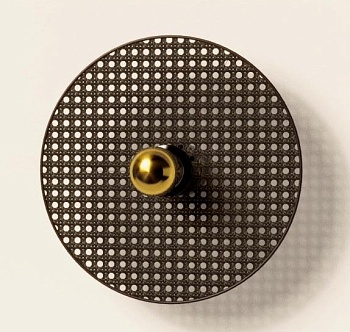 Бра Tan Tan A1053/5 см металл хром + 1125/30 см черный ротанг Aromas del Campo