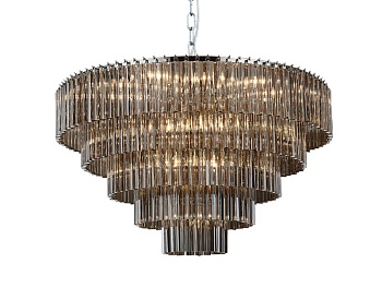 Каскадная люстра Newport 8708+17/C fume