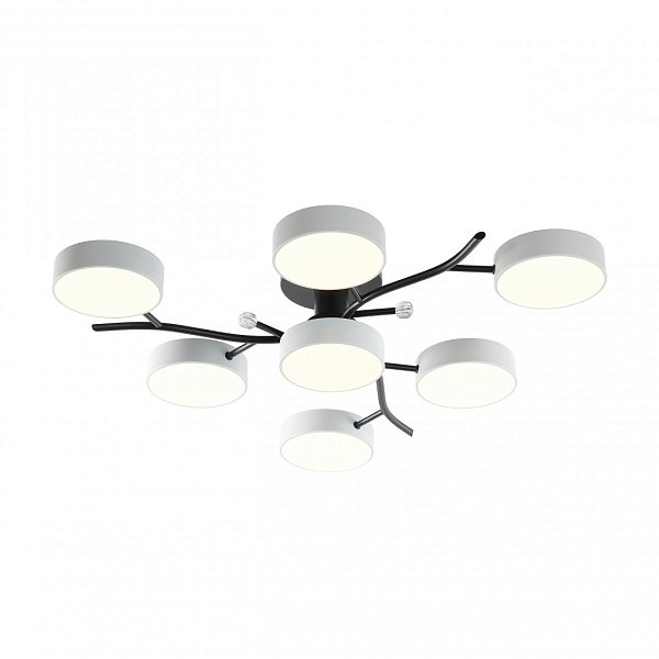 Светильник светодиодный 256606/6+1 Bk/Wh Arte Milano
