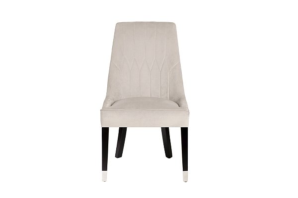Стул Elegante велюровый светло-бежевый Garda Decor ELEGANTE-2K-СВ.БЕЖ-Bel07