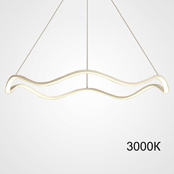 Подвесная люстра DOLORES L80 White 3000К by ImperiumLoft