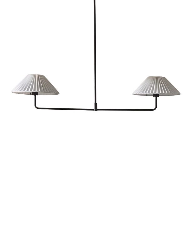 Чёрная люстра Харриет Louvre Home LHLCH250324SWL