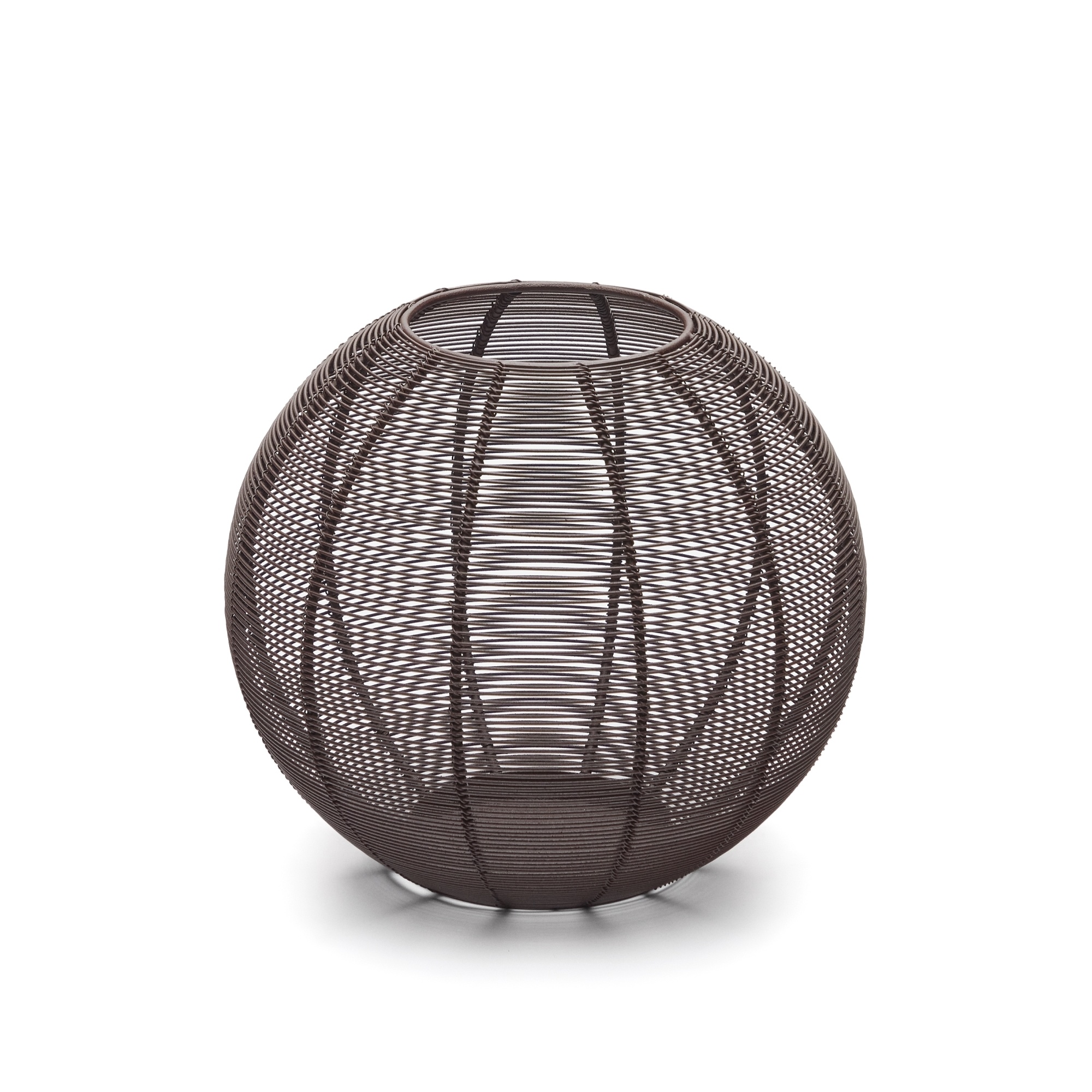 Сферический подсвечник Amer из коричневого металла La Forma (ex Julia Grup)