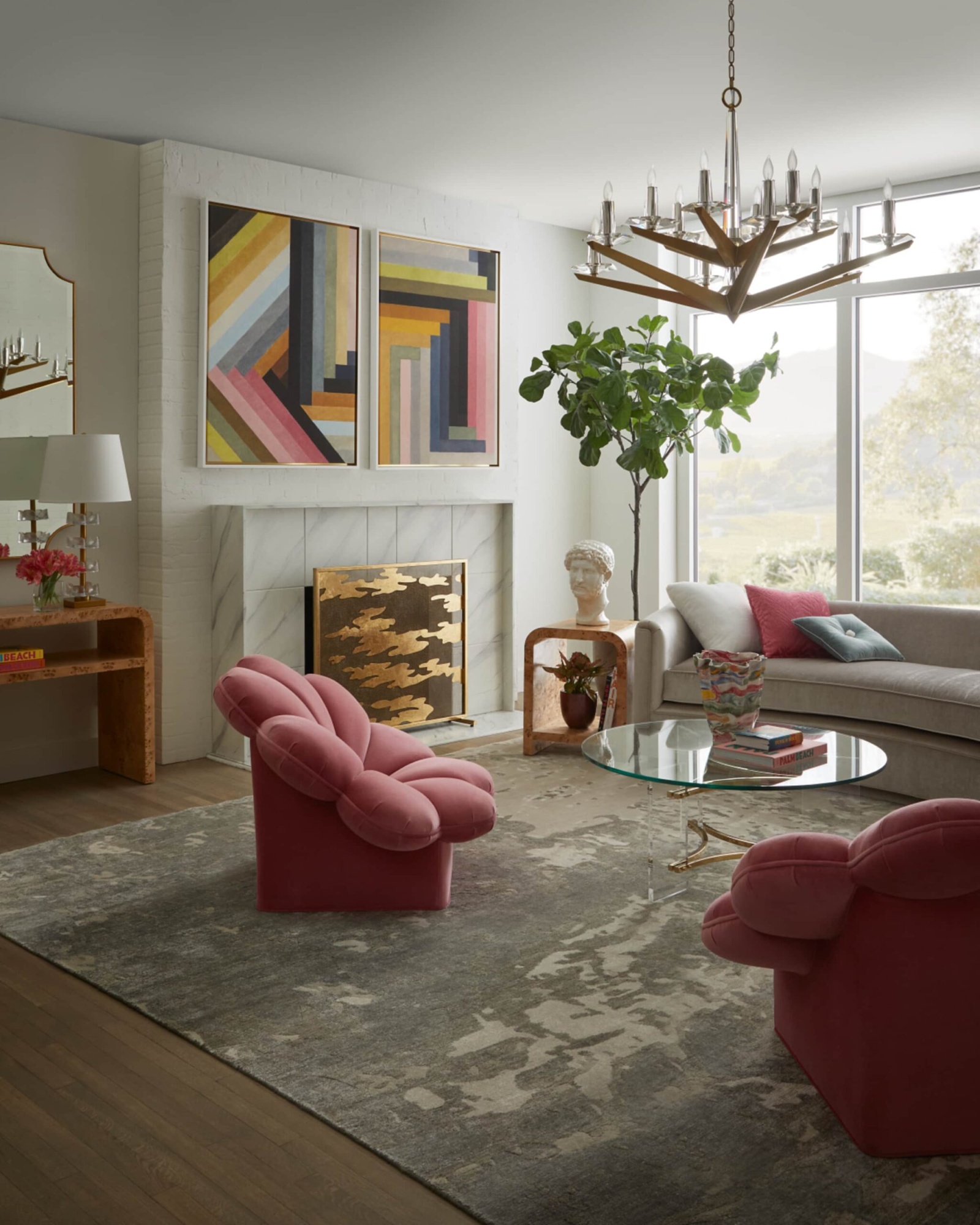 Стол журнальный Гарнет Louvre Home FCT120924RJ