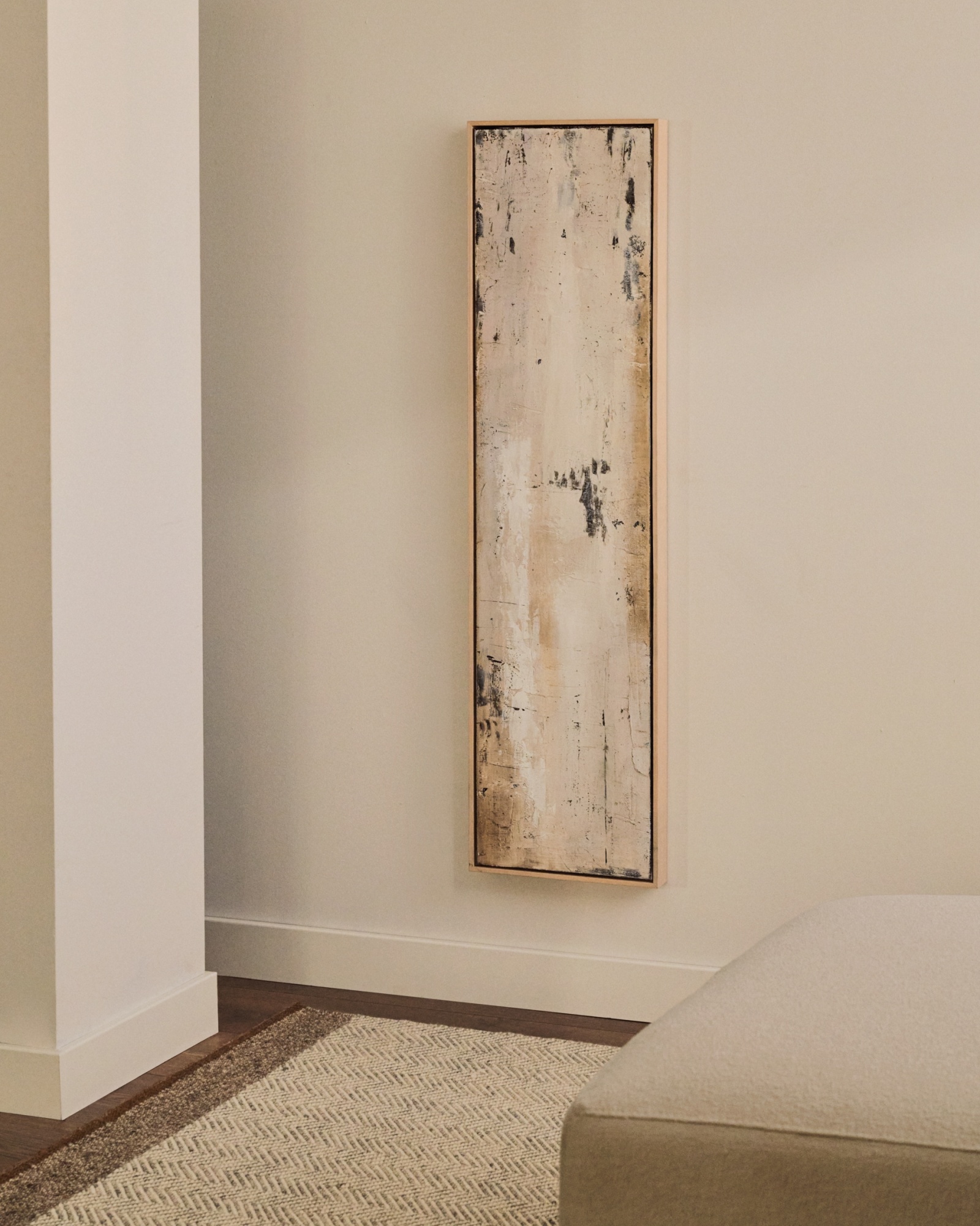 Selnar Абстрактная картина серая 122 x 32 см La Forma (ex Julia Grup)