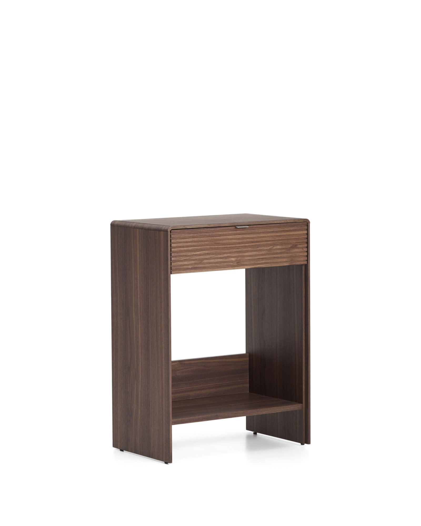 Буфет Norlen с ящиком и полкой из орехового шпона 60 x 81 см La Forma 463579