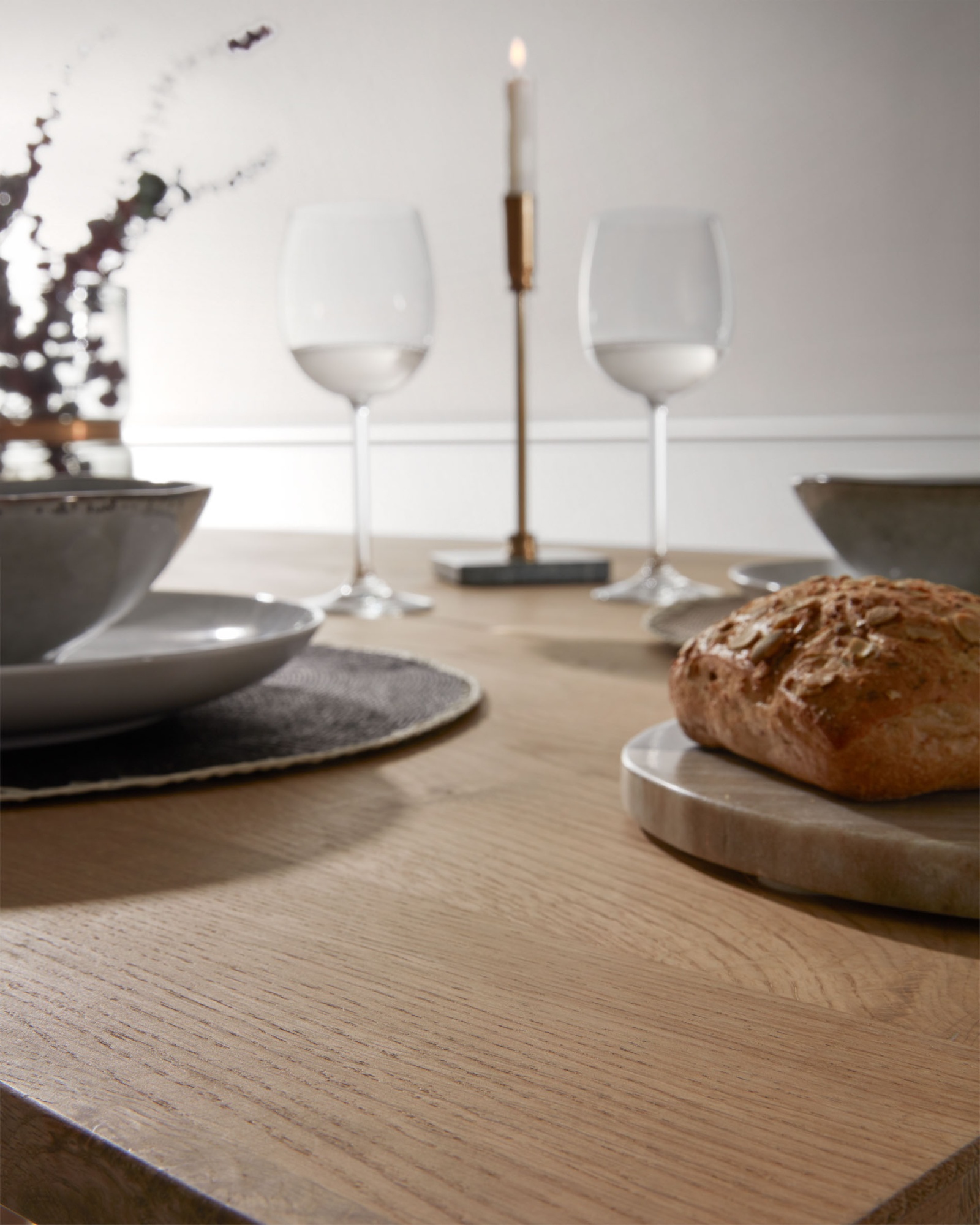 Стол Armande 200х100 дуб беленый La Forma (ex Julia Grup)