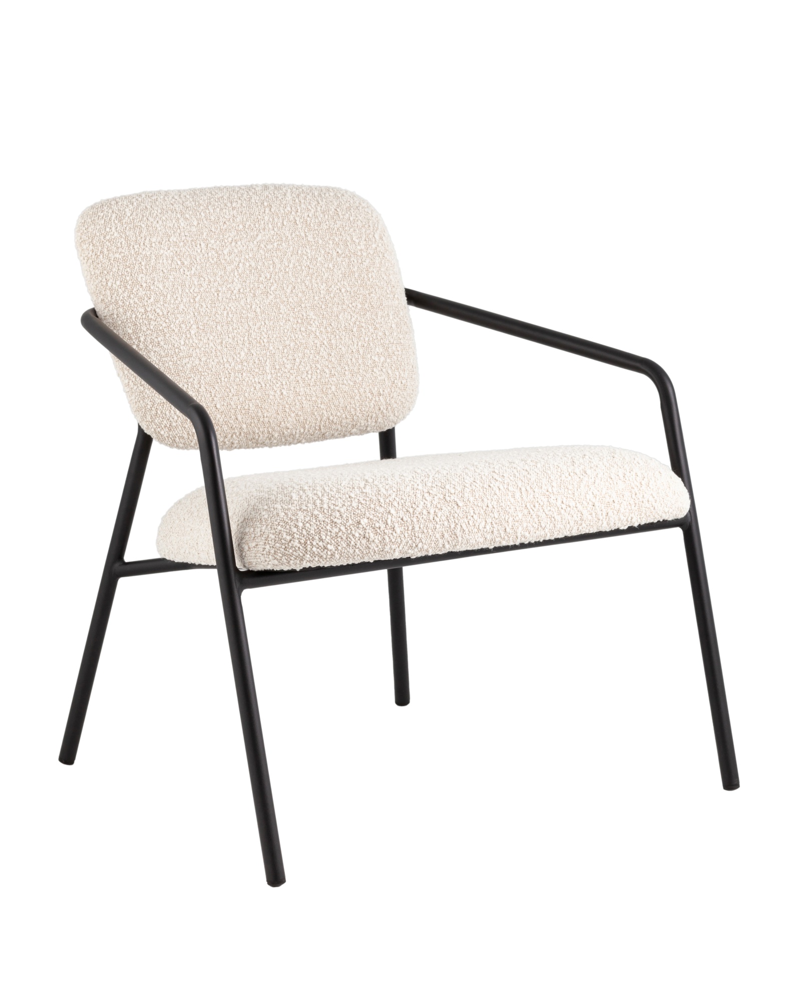 Кресло лаунж Rooney белый Stool Group