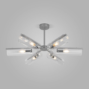 Люстра на штанге Eurosvet 70144/6 хром