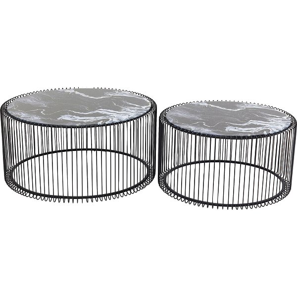 Столик кофейный KARE Wire 84327