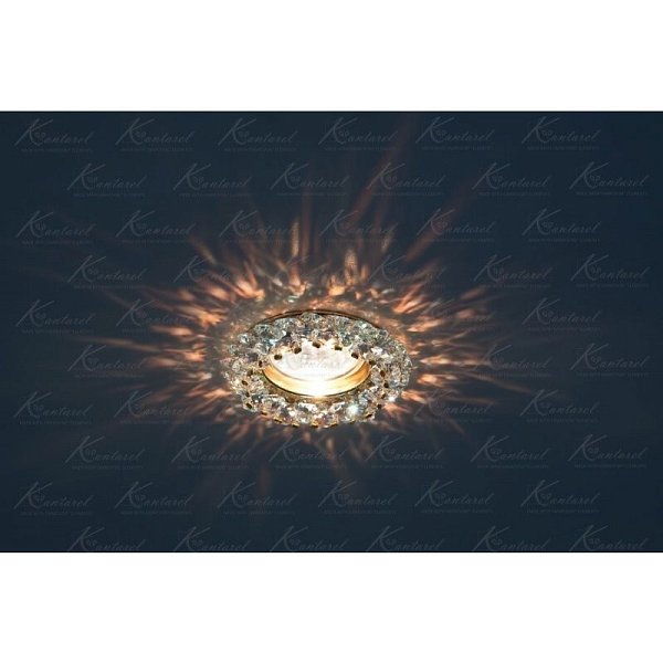 Встраиваемый светильник Kantarel Vasilek Square CD 028.3.1AB MR11