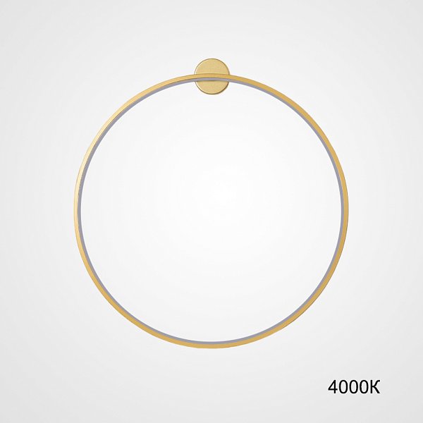 Настенный светильник GUARD B D60 Brass 4000К by ImperiumLoft
