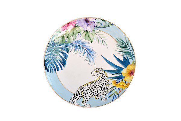 Тарелка "Botanika" 20 см Garda Decor 26FC-TAR-BOTANIKA-20