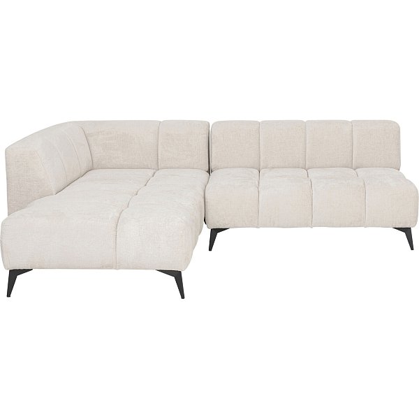 Диван левосторонний угловой Nia Cream Left 250 см KARE 87975